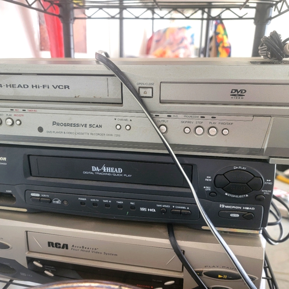 Vhs players, each 1 for 60